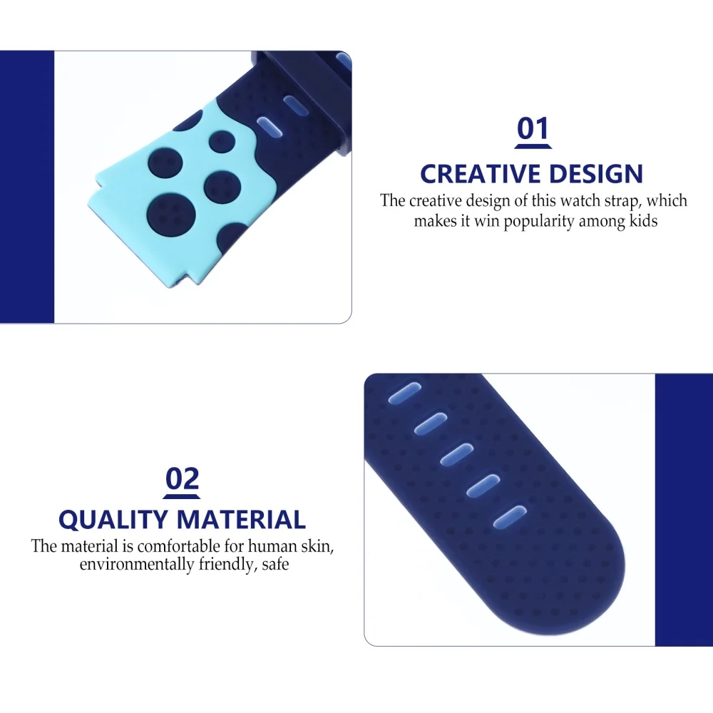 2 Pcs Lovely Watch Strap Waterproof Watch Strap Watch Accessories for Boys Girls 
2 Pcs Lovely Watch Strap Waterproof Watch Strap Watch Accessories for Boys Girls