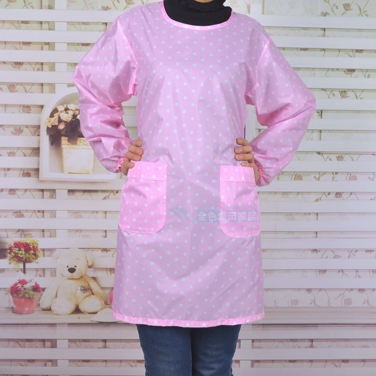 Korean-style Long Sleeve Waterproof Apron Oil Resistant Antifouling Adult Overclothes Adults Bib Blouse Kitchen
Korean-style Long Sleeve Waterproof Apron Oil Resistant Antifouling Adult Overclothes Adults Bib Blouse Kitchen