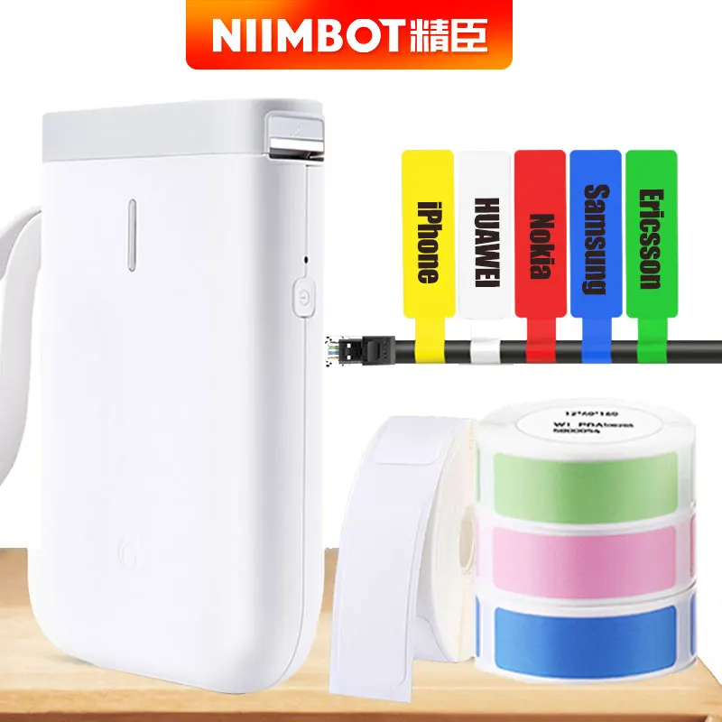Niimbot D11 портативный принтер для этикеток мини термальный печати Bluetooth