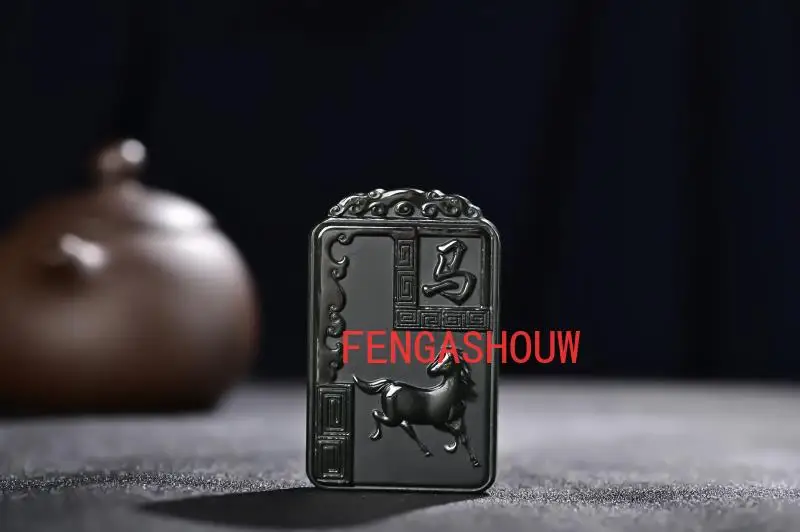 Двусторонняя резная подвеска в виде лошади из натурального нефрита, голубого цвета, ювелирные изделия, ожерелье для женщин и мужчин, модные ... 
Двусторонняя резная подвеска в виде лошади из натурального нефрита, голубого цвета, ювелирные изделия, ожерелье для женщин и мужчин, модные ...