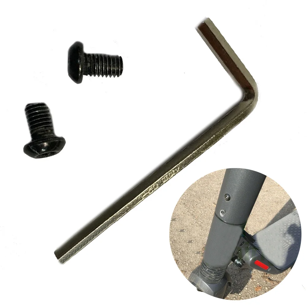 2pcs Screws With Wrench For Ninebot ES1 ES2 ES4 Electric Scooter Pole To Base Mounting Screws Kit Stainless Steel Cycling Parts
2pcs Screws With Wrench For Ninebot ES1 ES2 ES4 Electric Scooter Pole To Base Mounting Screws Kit Stainless Steel Cycling Parts