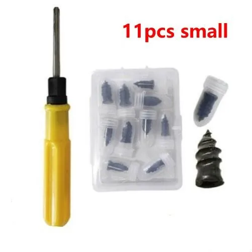 Car Tubeless Tire Repair Tubeless Tire Repair Rubber Nail + Screwdriver S/L Professional Puncture Repair Nails Can Use For Cars
Car Tubeless Tire Repair Tubeless Tire Repair Rubber Nail + Screwdriver S/L Professional Puncture Repair Nails Can Use For Cars
