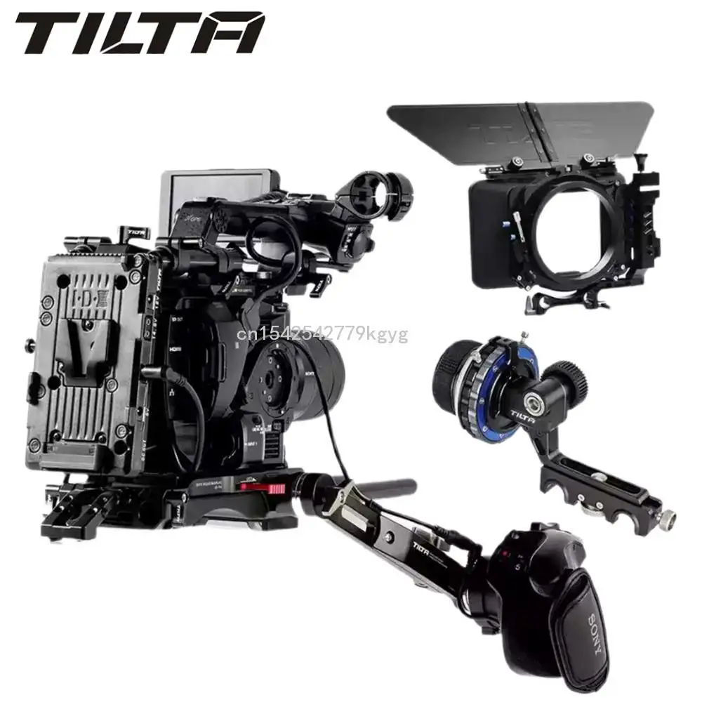 Комплект TILTA ES-T14-C Rig, рукоятка для камеры, задняя фокусировка, матовый корпус, удлинитель ArmV-lock для камеры SONY FS5, фотография
Комплект TILTA ES-T14-C Rig, рукоятка для камеры, задняя фокусировка, матовый корпус, удлинитель ArmV-lock для камеры SONY FS5, фотография