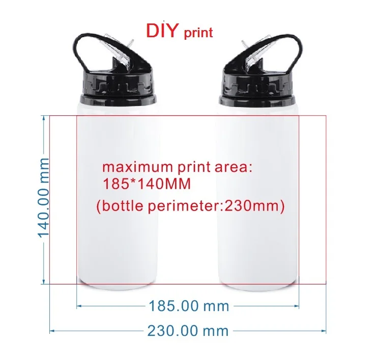 600ML Bottle DIY customized colorful print LOGO photo for kids gift with Straw Travel Sport Easy take Aluminium Portable MAZWEI
600ML Bottle DIY customized colorful print LOGO photo for kids gift with Straw Travel Sport Easy take Aluminium Portable MAZWEI