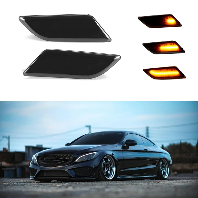 Car Flowing Led Side Marker Light Dynamic Turn Signal Lamp for Mercedes Benz W204 C250 C300 C50 C63 AMG 12-14
Car Flowing Led Side Marker Light Dynamic Turn Signal Lamp for Mercedes Benz W204 C250 C300 C50 C63 AMG 12-14