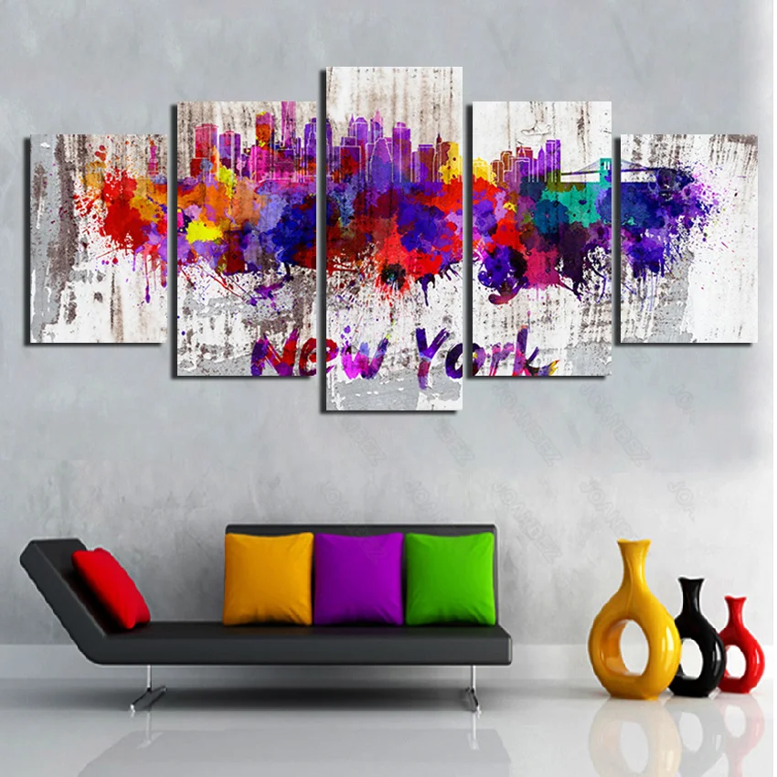 European Style Canvas Material Drawing New York Words with Wall Painting Pattern Background Living Room Furniture Sofa Deco
European Style Canvas Material Drawing New York Words with Wall Painting Pattern Background Living Room Furniture Sofa Deco