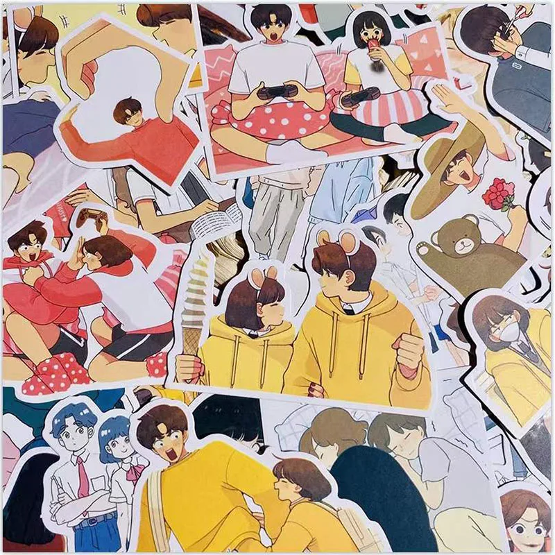 63PCS Cute Cartoon Couple Stickers 04 DIY Scrapbooking Journal Collage Phone Diary Album Happy Plannr Gift Seal Decoration
63PCS Cute Cartoon Couple Stickers 04 DIY Scrapbooking Journal Collage Phone Diary Album Happy Plannr Gift Seal Decoration