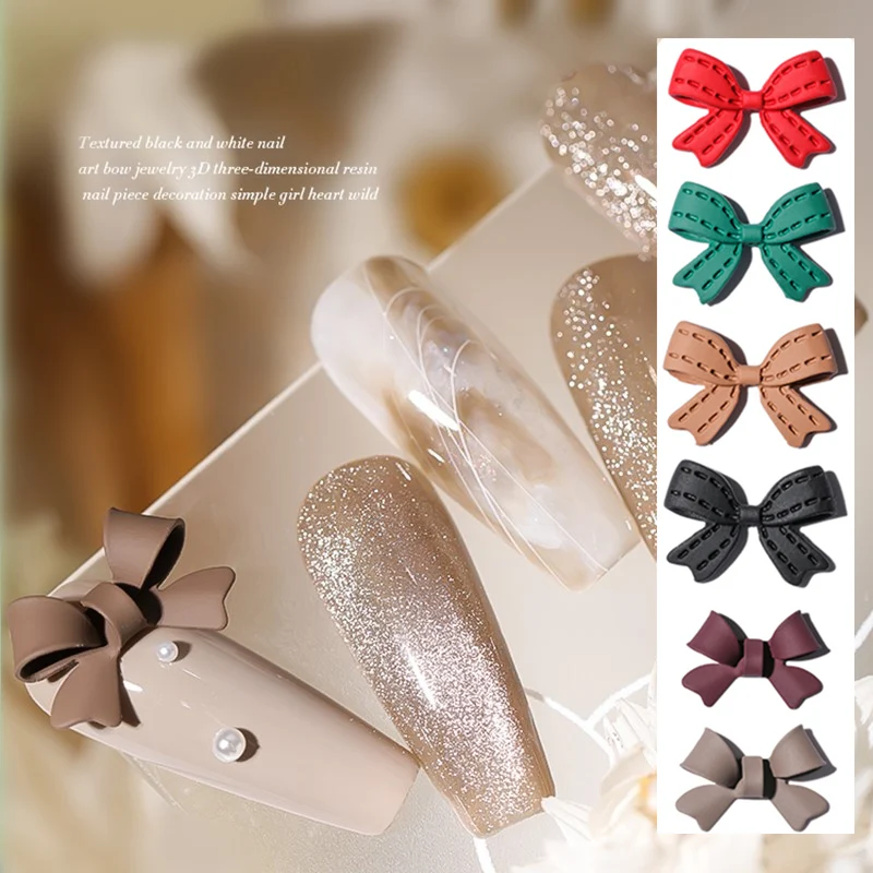 2pcs Bow 3D Nail Decorations Bow Ornament Bowknot Nail Accessories Japanese Manicure Style DIY for Nails Design
2pcs Bow 3D Nail Decorations Bow Ornament Bowknot Nail Accessories Japanese Manicure Style DIY for Nails Design