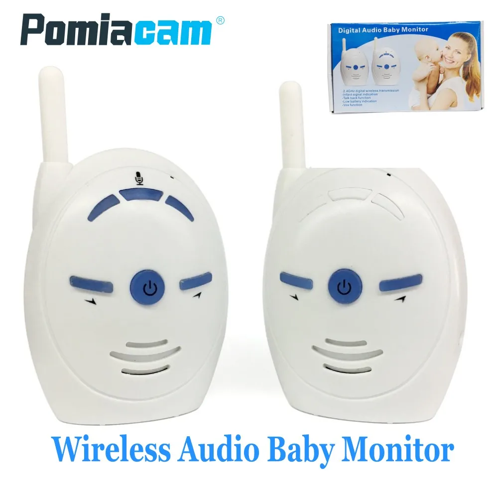 

Baby Phone 2.4GHz Wireless Infant Baby Sound Monitor Audio Walkie Talkie Kids Intercoms Radio Nanny Babysitter With Mic Speaker