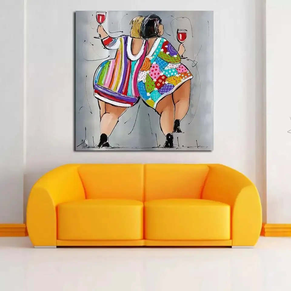 Hand Painted Modern Nordic Figure Characters Canvas Painting Art Poster Abstract Girl Pictures Wall Art for Bedroom Living Room
Hand Painted Modern Nordic Figure Characters Canvas Painting Art Poster Abstract Girl Pictures Wall Art for Bedroom Living Room