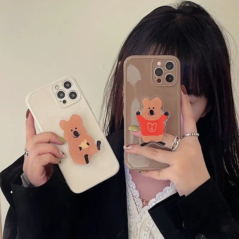 Candy Color Shockproof Bumper INS Cute Bear Bracket Phone Case For iPhone 12 Mini 11 Pro Max XS XR X 7 8 Plus Soft Back Cover
Candy Color Shockproof Bumper INS Cute Bear Bracket Phone Case For iPhone 12 Mini 11 Pro Max XS XR X 7 8 Plus Soft Back Cover