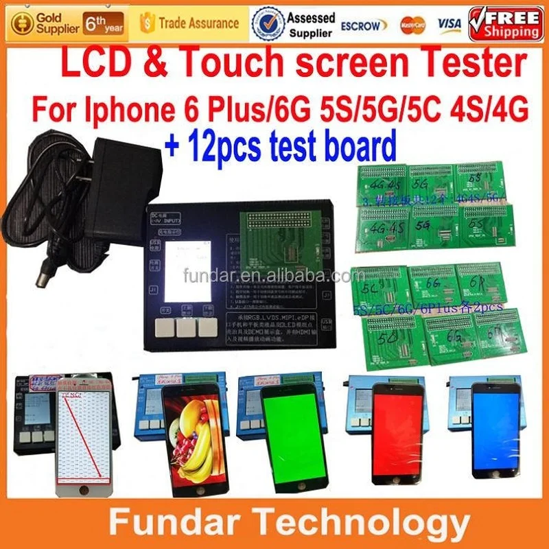 For iphone6 LCD&Touch Screen Digitizer Metal Testing Frame Machine with 12pcs PCB Board Tester for iphone 4 5s 5g 5c 6 plus
For iphone6 LCD&Touch Screen Digitizer Metal Testing Frame Machine with 12pcs PCB Board Tester for iphone 4 5s 5g 5c 6 plus