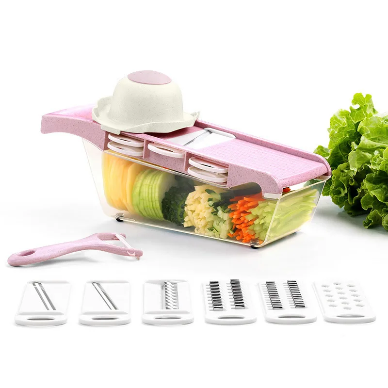 Manual Multifunction Vegetable Cutter Steel Blade Slicer Potato Peeler Carrot Cheese Grater Vegetable Slicer Kitchen Accessories
Manual Multifunction Vegetable Cutter Steel Blade Slicer Potato Peeler Carrot Cheese Grater Vegetable Slicer Kitchen Accessories
