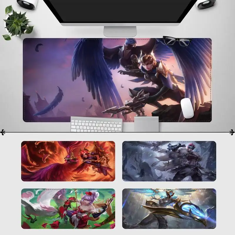 Элегантный игровой коврик для мыши League of Legends Quinn, большой коврик для мыши, компьютерный коврик для мыши для LOL
Элегантный игровой коврик для мыши League of Legends Quinn, большой коврик для мыши, компьютерный коврик для мыши для LOL