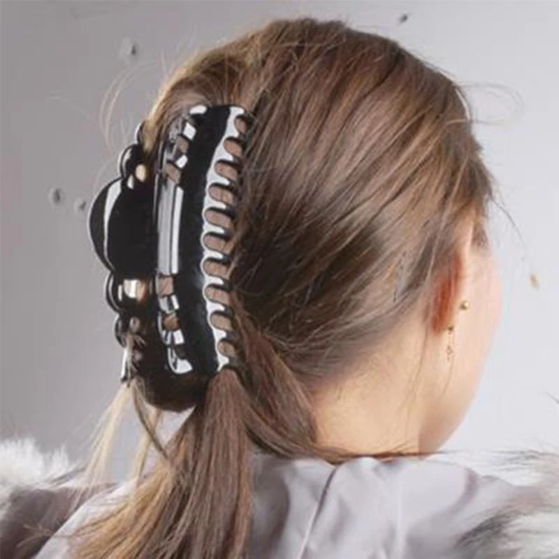 12cm Women Large Thick Jumbo Hair Clip Simple Bathing Hairpin Hair Accessories Geometric Barrettes Scrub Black Big Hair Claw
12cm Women Large Thick Jumbo Hair Clip Simple Bathing Hairpin Hair Accessories Geometric Barrettes Scrub Black Big Hair Claw