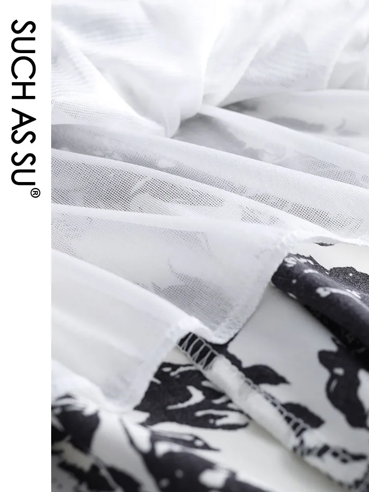Women'S Summer Skirts 2021 Black White Ruffles Chiffon Female Slim Print Elastic Waist Ladies Elegant Mid Long Pleated Skirt
Women'S Summer Skirts 2021 Black White Ruffles Chiffon Female Slim Print Elastic Waist Ladies Elegant Mid Long Pleated Skirt