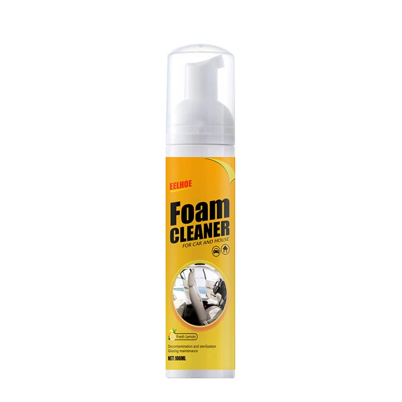 Multi-Purpose foam cleaner for car 100ml car interior foam cleaner, wipe dry after cleaning, no need to rinse
Multi-Purpose foam cleaner for car 100ml car interior foam cleaner, wipe dry after cleaning, no need to rinse