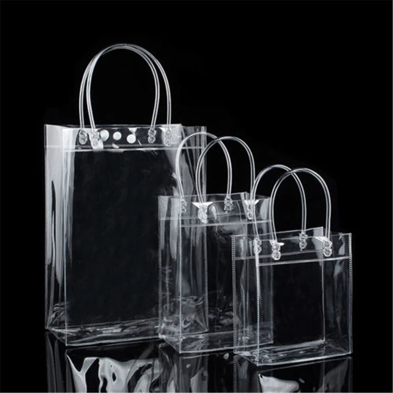 1pc Clear Tote Waterproof Bag PVC Transparent Shopping Bag Shoulder Handbag Environmentally Travel Storage Bag Shoes Bags
1pc Clear Tote Waterproof Bag PVC Transparent Shopping Bag Shoulder Handbag Environmentally Travel Storage Bag Shoes Bags