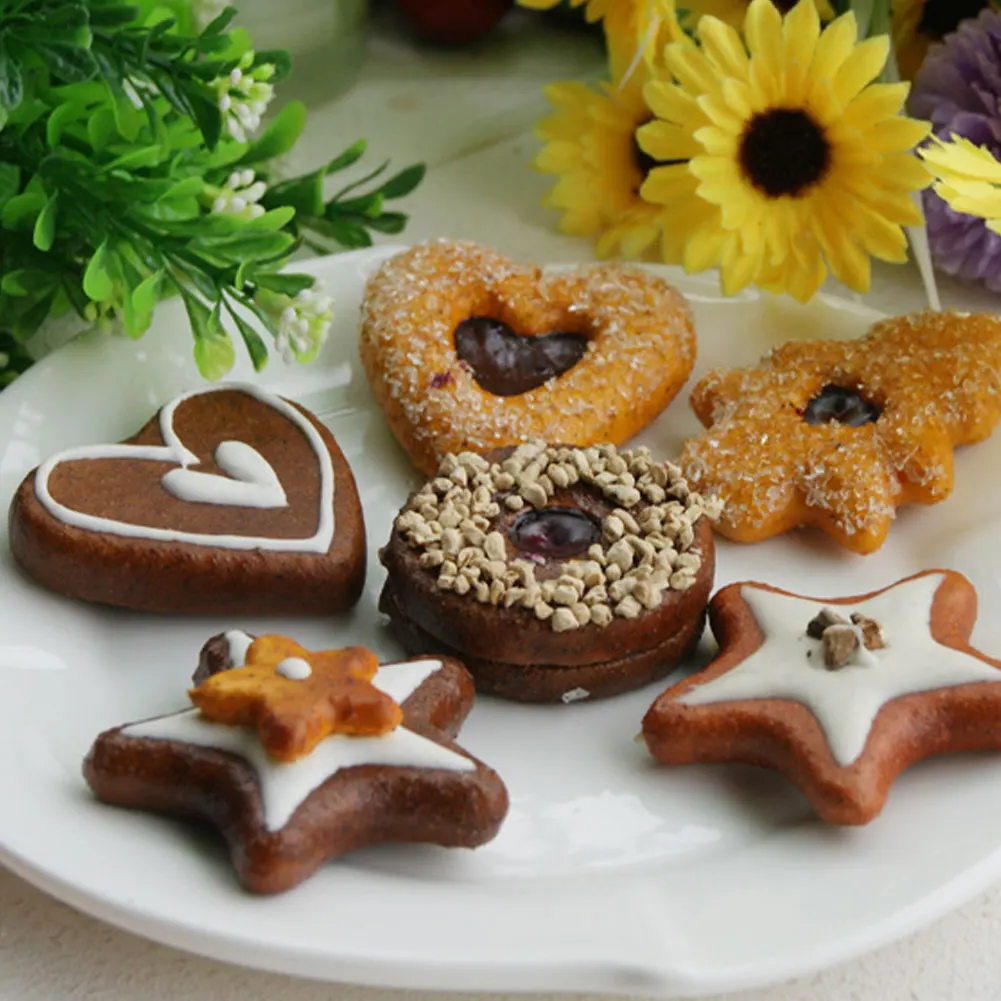 6Pcs Artificial Cookie Faux Cookie Model Home Kitchen Decoration Kid Teether Toy Simulation Biscuit Home Decoration Accessories
6Pcs Artificial Cookie Faux Cookie Model Home Kitchen Decoration Kid Teether Toy Simulation Biscuit Home Decoration Accessories