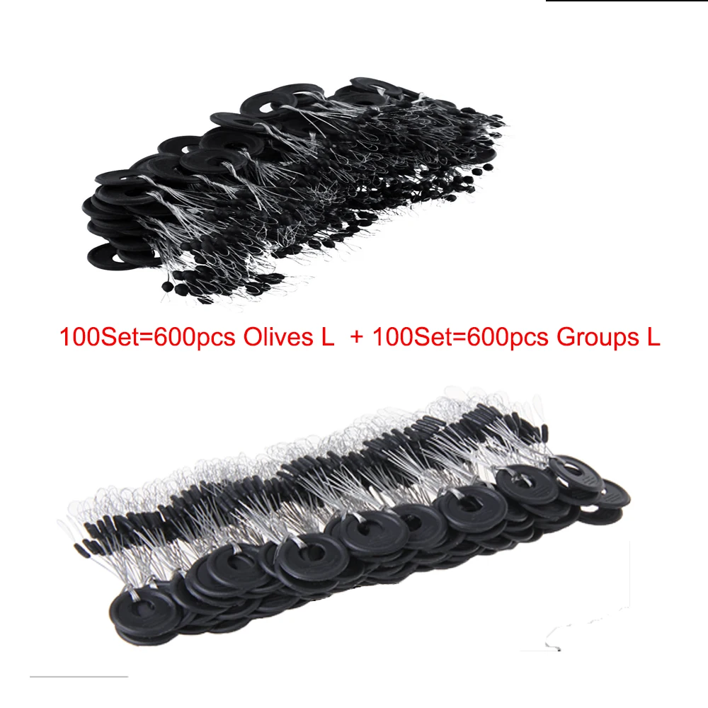 200Set Olives Cylindrical Black Rubber Stopper Fishing Bobber Space Bean Stopper Float Line Stoppers Bobber Stops Fishing Bobber
200Set Olives Cylindrical Black Rubber Stopper Fishing Bobber Space Bean Stopper Float Line Stoppers Bobber Stops Fishing Bobber