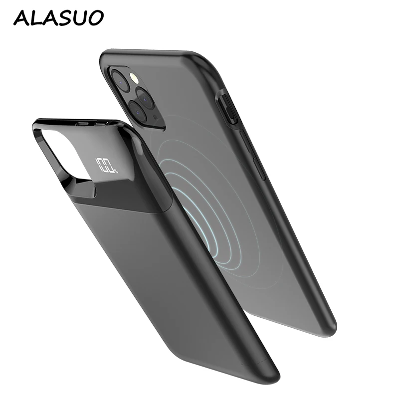 Чехол с внешним аккумулятором 5500 мАч/5000 мАч для iPhone 11 Pro Max, внешний аккумулятор, Беспроводная зарядка, резервный чехол для iPhone
Чехол с внешним аккумулятором 5500 мАч/5000 мАч для iPhone 11 Pro Max, внешний аккумулятор, Беспроводная зарядка, резервный чехол для iPhone