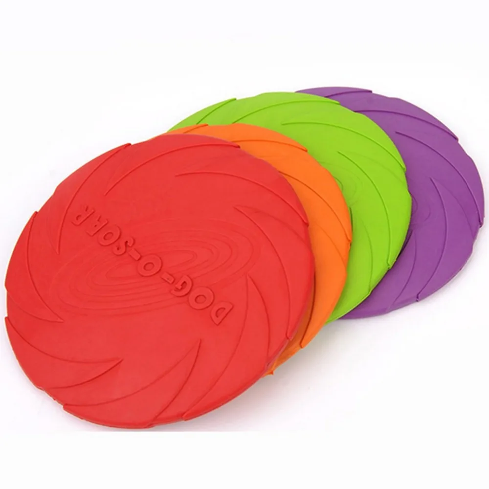 Hot Environmental Protection Silica Gel Soft Pet Flying Discs Dog Toys Saucer Big Or Small Dog Toys Pet Shop Diameter 15CM 
Hot Environmental Protection Silica Gel Soft Pet Flying Discs Dog Toys Saucer Big Or Small Dog Toys Pet Shop Diameter 15CM