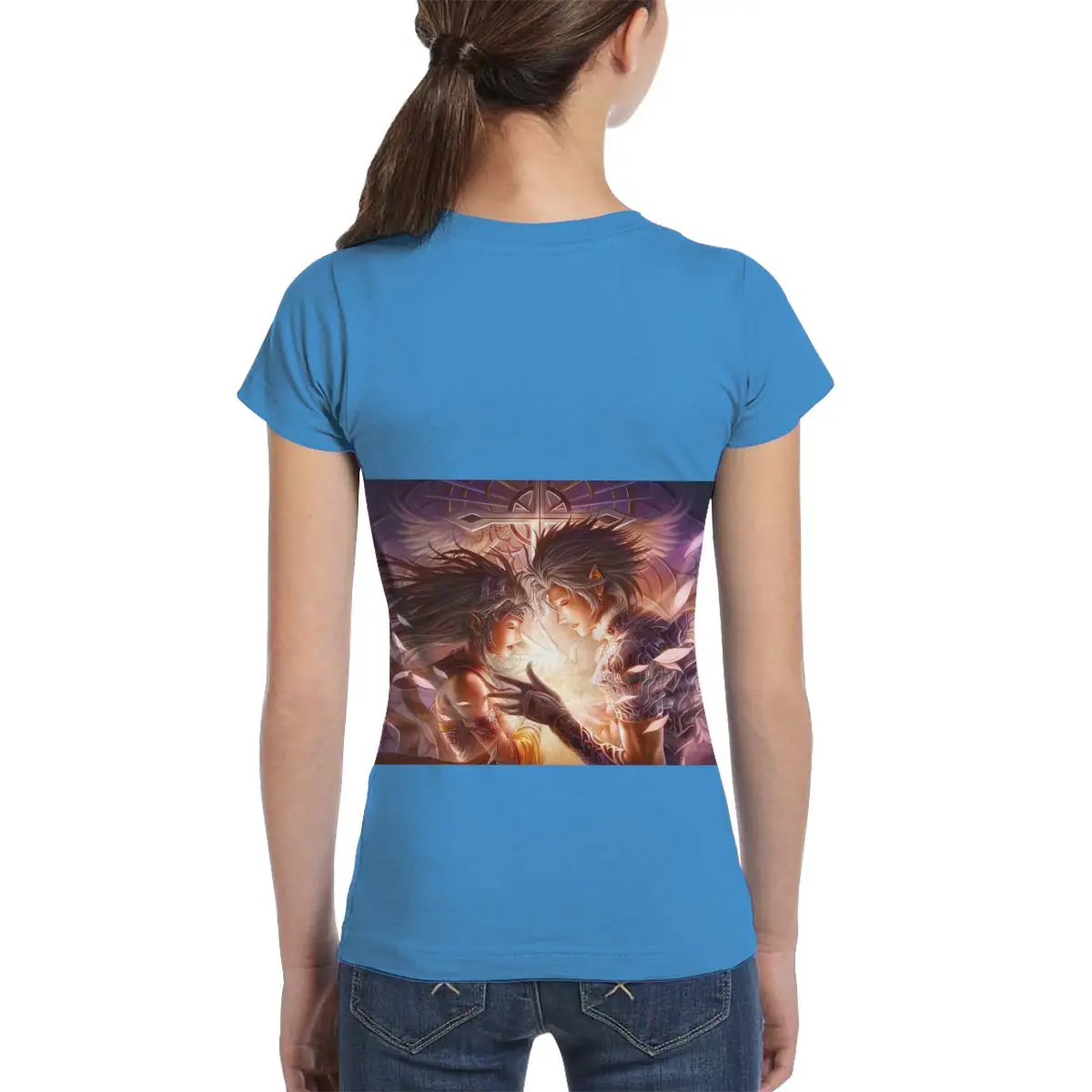 2021 new art female Elf warrior 3D printing new leisure short sleeve T-shirt children's sports shirt leisure T-shirt
2021 new art female Elf warrior 3D printing new leisure short sleeve T-shirt children's sports shirt leisure T-shirt