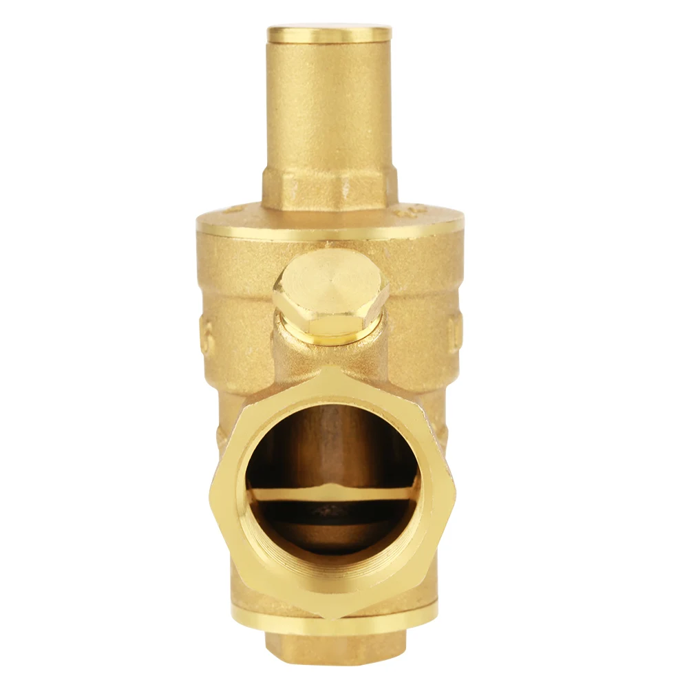 Brass Water Pressure Regulator Reducer DN20 Adjustable With Gauge Mete 1.6Mpa for Hydraulic Instability/Water Purifier
Brass Water Pressure Regulator Reducer DN20 Adjustable With Gauge Mete 1.6Mpa for Hydraulic Instability/Water Purifier