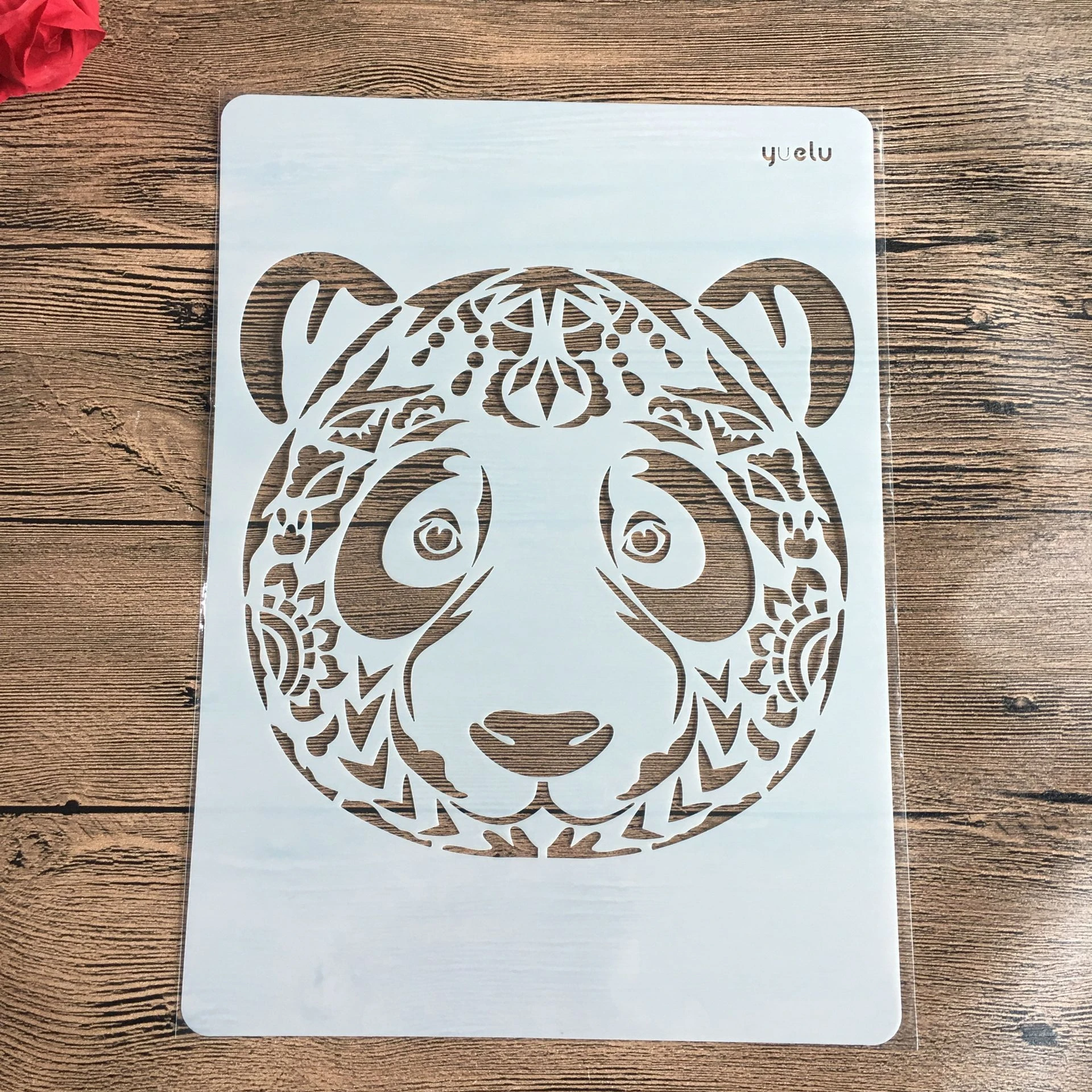 A4 29 * 21cm diy craft panda mold for painting stencils stamped photo album embossed paper card on wood, fabric,wall stencil
A4 29 * 21cm diy craft panda mold for painting stencils stamped photo album embossed paper card on wood, fabric,wall stencil
