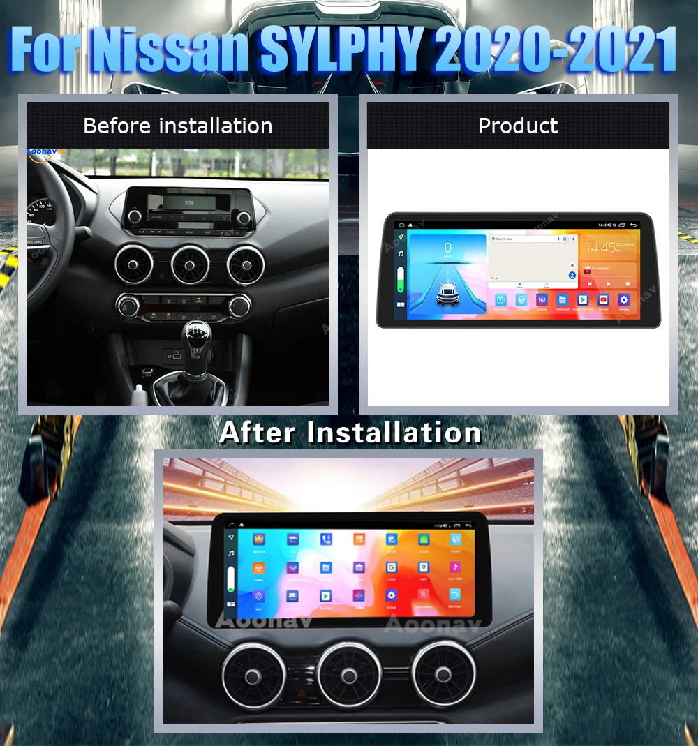 128GB Android Car radio GPS For Nissan SYLPHY 2020-2021 car Multimedia Player Navigation Stereo receiver Head Unit
128GB Android Car radio GPS For Nissan SYLPHY 2020-2021 car Multimedia Player Navigation Stereo receiver Head Unit