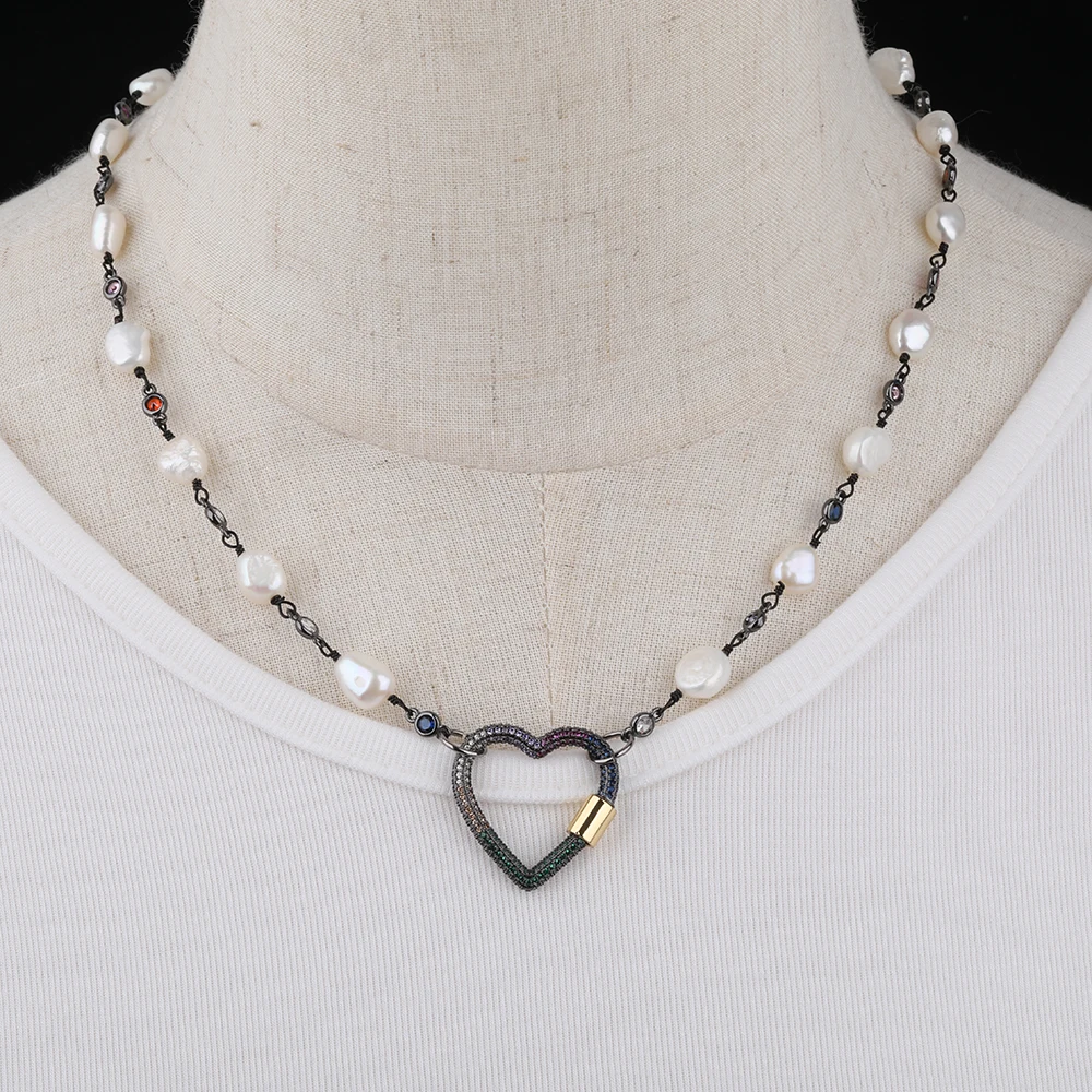 3Pcs/Lot Rainbow Zirconia Heart Clasps Buckle Metal Chains Necklace,Heart Shape Carabiner Clasps Pendant Necklace Long 18 Inch
3Pcs/Lot Rainbow Zirconia Heart Clasps Buckle Metal Chains Necklace,Heart Shape Carabiner Clasps Pendant Necklace Long 18 Inch