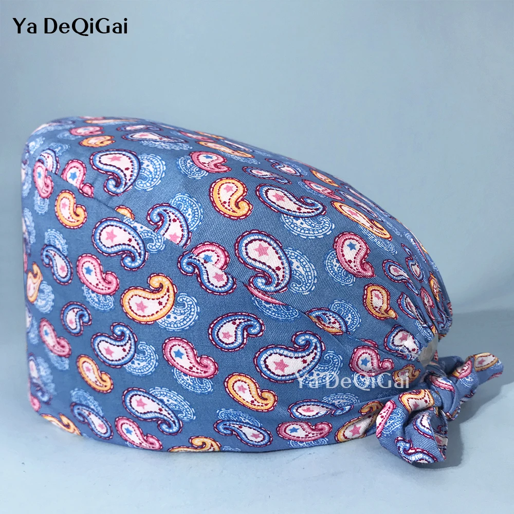 new Multicolor Breathable Male and female Surgical hat Fashion CartoonPrinting Beauty Salon Nursing hat Pure Cotton Surgical cap
new Multicolor Breathable Male and female Surgical hat Fashion CartoonPrinting Beauty Salon Nursing hat Pure Cotton Surgical cap