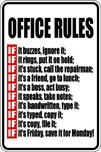 Office Rules Vintage Metal Signs Home Decor Plaques & Signs Home Decor Plates Retro
Office Rules Vintage Metal Signs Home Decor Plaques & Signs Home Decor Plates Retro