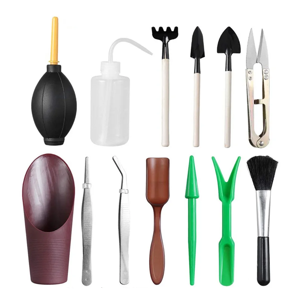 Hot Sale 13pcs/Set Succulent Transplanting Tools Spade Combination Of Flower Packaging Mini Gardening Supplies Hand Tool Kit
Hot Sale 13pcs/Set Succulent Transplanting Tools Spade Combination Of Flower Packaging Mini Gardening Supplies Hand Tool Kit