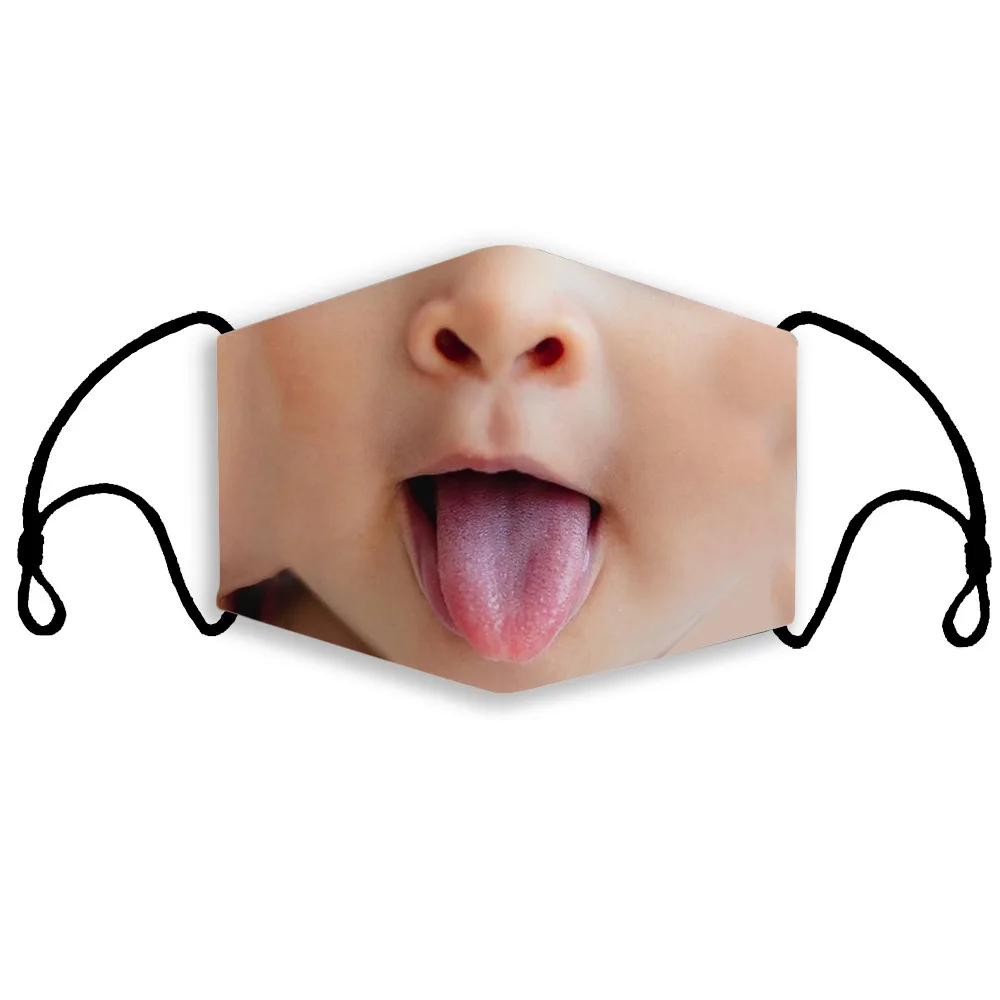 Sexy Women Mouth Masks Print Funny Face Mask Washable Reusable Masks Fashion Mouth Cover Big Mouth Series
Sexy Women Mouth Masks Print Funny Face Mask Washable Reusable Masks Fashion Mouth Cover Big Mouth Series