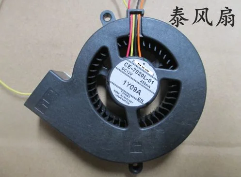 For Emacro CE-7020L-01 DC 12V 250MA, 70x60x20mm 4-Wire, 4-Pin Connector Server Cooling fan
For Emacro CE-7020L-01 DC 12V 250MA, 70x60x20mm 4-Wire, 4-Pin Connector Server Cooling fan