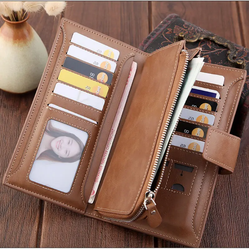 Wallet New Fashion Lady Women PU Leather Wallet Clutch Long Card Bag Holder Case Purse /BY
Wallet New Fashion Lady Women PU Leather Wallet Clutch Long Card Bag Holder Case Purse /BY