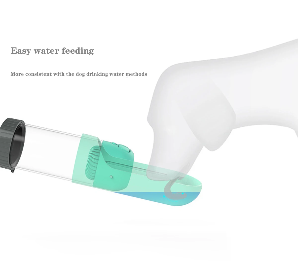 Pet accompanying water cup Dog out portable kettle water bottle dispenser Outdoor supplies Drinking cooler with filter element
Pet accompanying water cup Dog out portable kettle water bottle dispenser Outdoor supplies Drinking cooler with filter element
