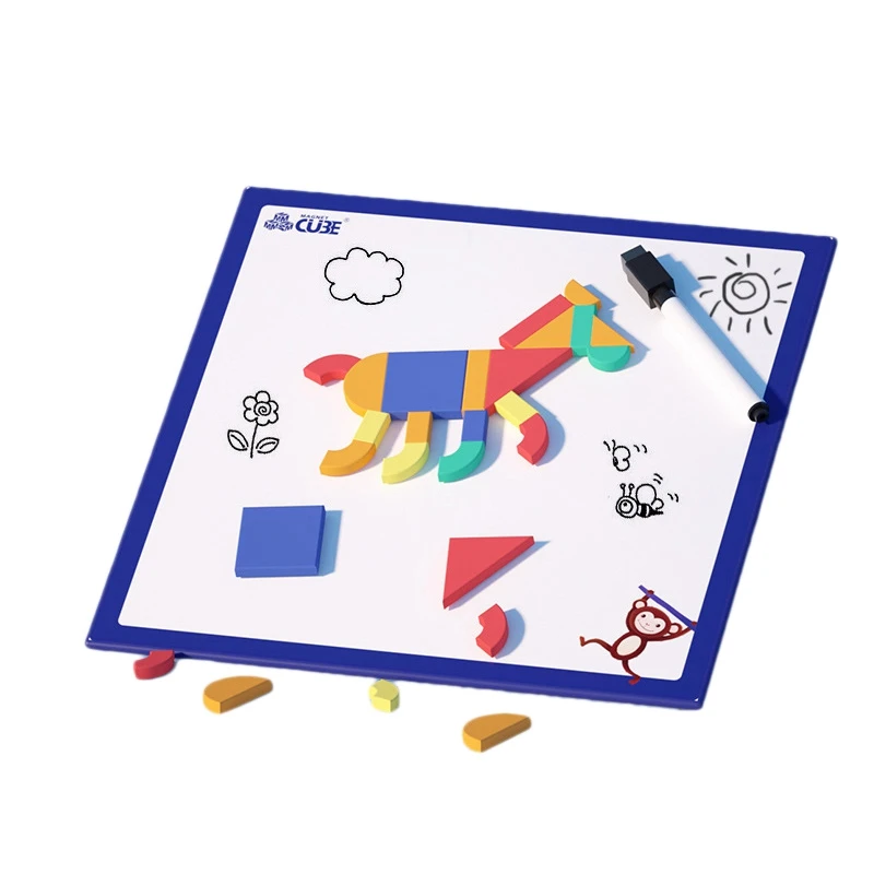 Kids DIY Magnetic Pattern Blocks Set Geometric Manipulative Shape Puzzle Educational Tangram Learning Toys
Kids DIY Magnetic Pattern Blocks Set Geometric Manipulative Shape Puzzle Educational Tangram Learning Toys