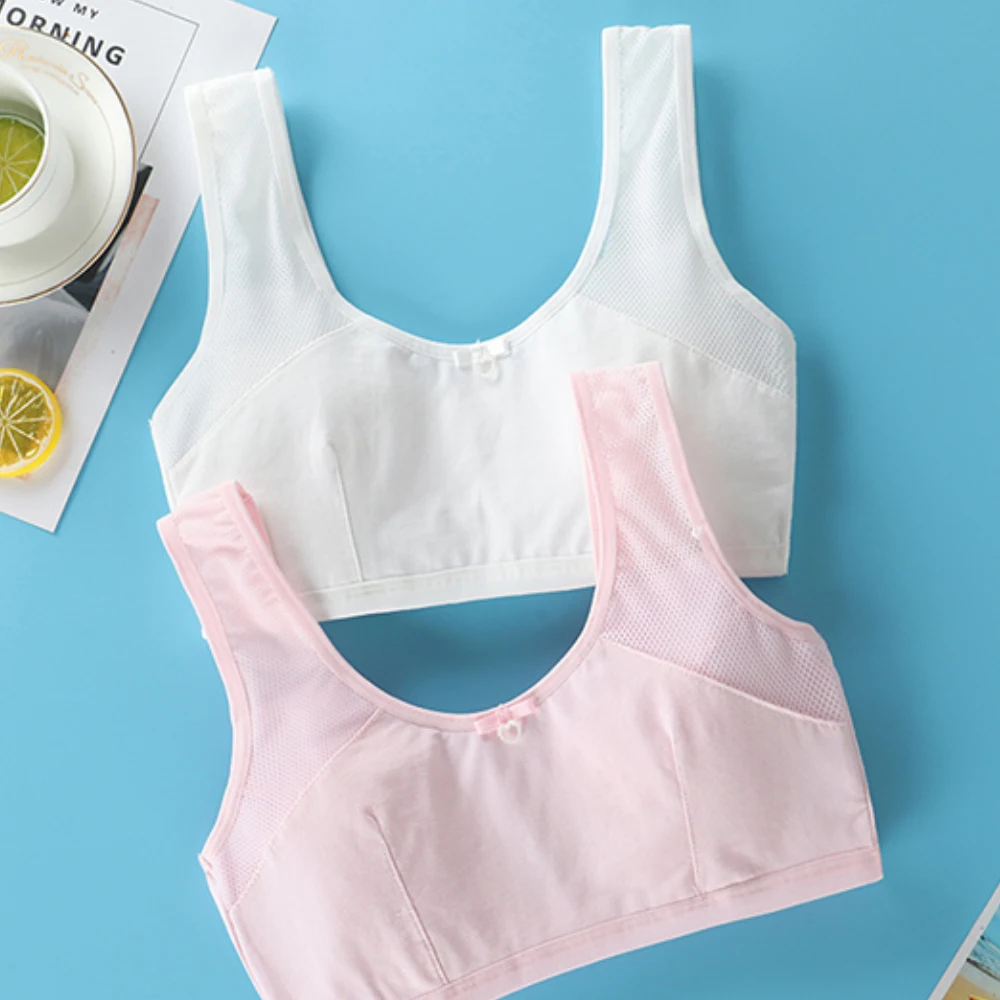 Однотонный спортивный бюстгальтер с подкладкой для студентов и детей, дышащее нижнее белье для девочек-подростков, женское нижнее белье
Однотонный спортивный бюстгальтер с подкладкой для студентов и детей, дышащее нижнее белье для девочек-подростков, женское нижнее белье