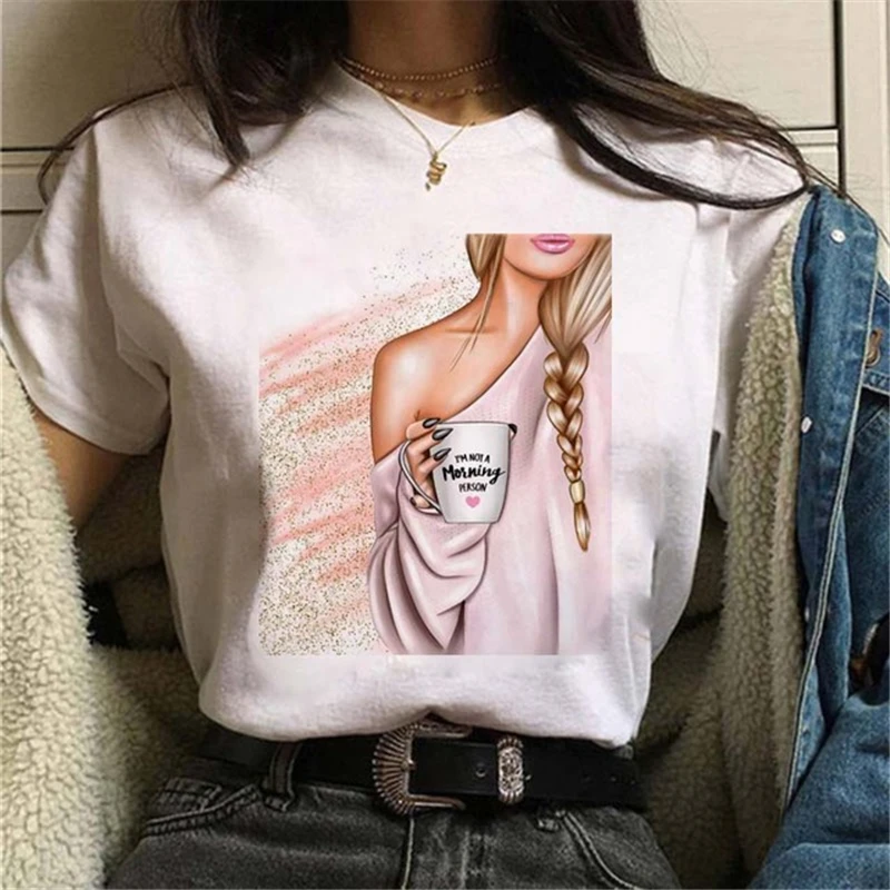 Fashion Coffee Women White T Shirt Harajuku Korean Style Graphic Printed Tops Kawaii Loose Plus Size Female Short Sleeve Tees
Fashion Coffee Women White T Shirt Harajuku Korean Style Graphic Printed Tops Kawaii Loose Plus Size Female Short Sleeve Tees