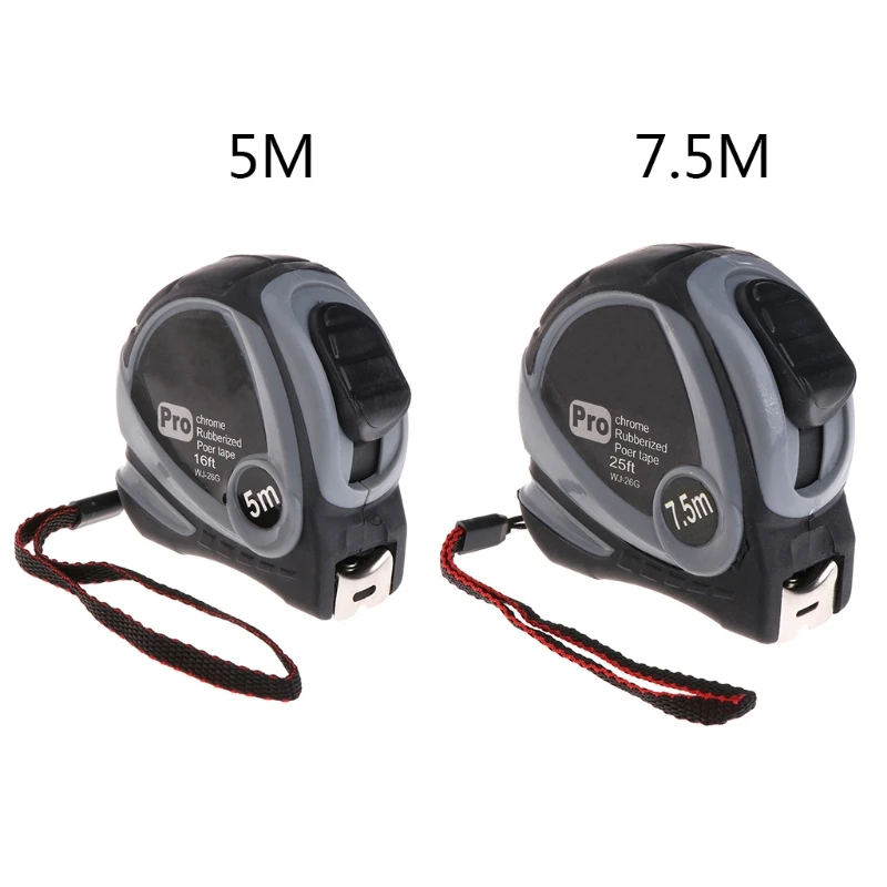 5m 7.5m Retractable Measuring Tape Measure Ruler Rubberized Metric Tape Rule
5m 7.5m Retractable Measuring Tape Measure Ruler Rubberized Metric Tape Rule