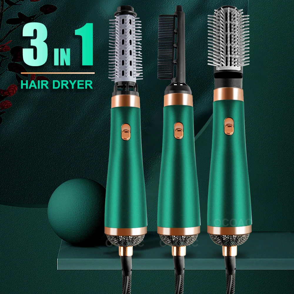 A+ 3 In 1 Hair Dryer Brushes Electric Blow Rotating Hot Air Comb for Curler Straightener Professional Negative Ionic Hair Styler
A+ 3 In 1 Hair Dryer Brushes Electric Blow Rotating Hot Air Comb for Curler Straightener Professional Negative Ionic Hair Styler