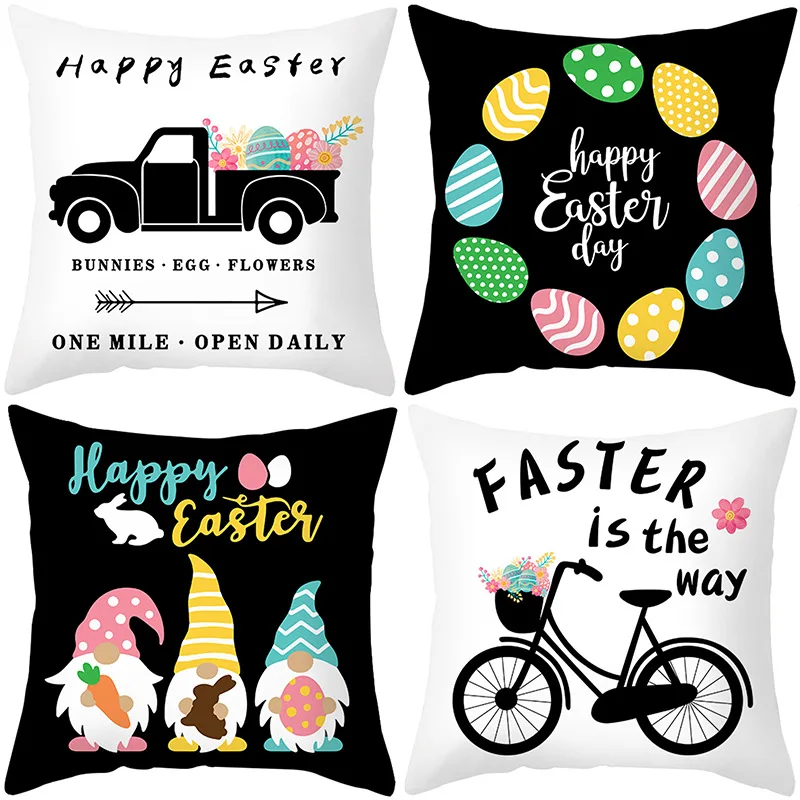 New Creative Personality Digital Printing Easter Pillowcase Pillowcase Series Pillowcase Pillowcase Wholesale
New Creative Personality Digital Printing Easter Pillowcase Pillowcase Series Pillowcase Pillowcase Wholesale