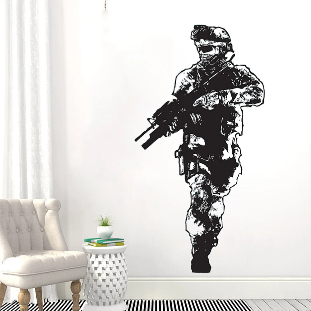 Wall Decals US Soldier Marine Army Military Guys Vintage Poster Self-adhesive Vinyl Livingroom Stickers Decoration Mural DW21818
Wall Decals US Soldier Marine Army Military Guys Vintage Poster Self-adhesive Vinyl Livingroom Stickers Decoration Mural DW21818