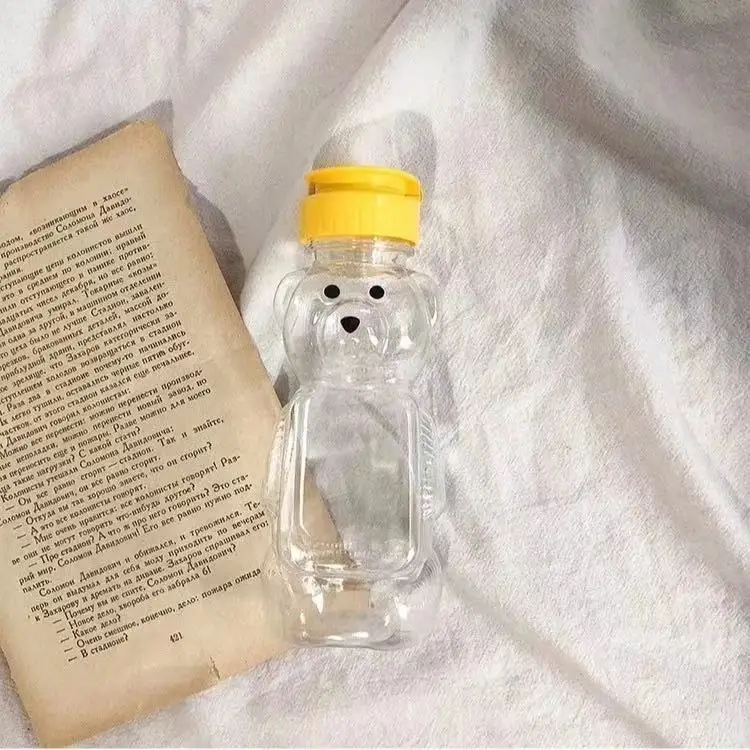 Summer Lovely Creative Portable Water Bottle Student Personality Straw Cup Travel Plastic Cup Bear Bottle Transparent Bottle
Summer Lovely Creative Portable Water Bottle Student Personality Straw Cup Travel Plastic Cup Bear Bottle Transparent Bottle