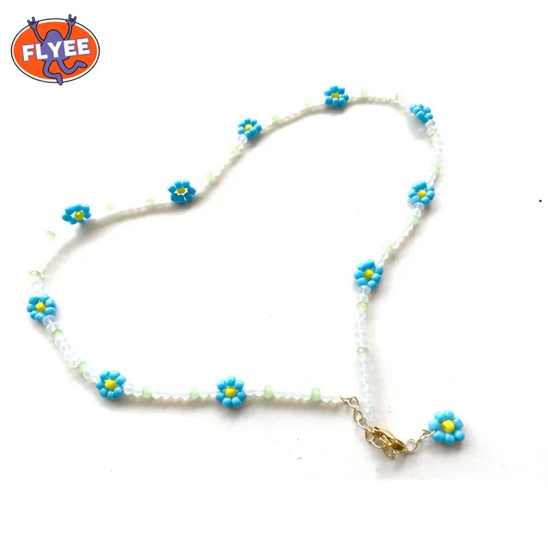 Lovely Necklace Daisy Flower Colorful Beads Clavicle Choker Necklace for Women Girls Jewelry 2021 New Lovely Korea Harajuku
Lovely Necklace Daisy Flower Colorful Beads Clavicle Choker Necklace for Women Girls Jewelry 2021 New Lovely Korea Harajuku