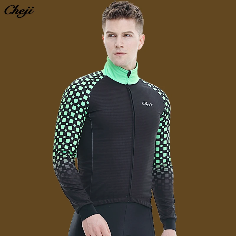 Cheji cycling jersey men's winter fleece warm jacket jacket windproof waterproof fabric high quality
Cheji cycling jersey men's winter fleece warm jacket jacket windproof waterproof fabric high quality