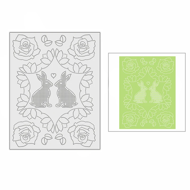 Новинка 2021, металлические Вырубные штампы в горошек с изображением кролика для скрапбукинга «сделай сам» и изготовления открыток, тиснение...
Новинка 2021, металлические Вырубные штампы в горошек с изображением кролика для скрапбукинга «сделай сам» и изготовления открыток, тиснение...