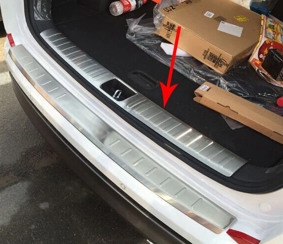 For Hyundai Tucson 2016-2018 Stainless Steel Interior Rear Bumper Protection Trunk Sill Decorative Plate Pedal
For Hyundai Tucson 2016-2018 Stainless Steel Interior Rear Bumper Protection Trunk Sill Decorative Plate Pedal